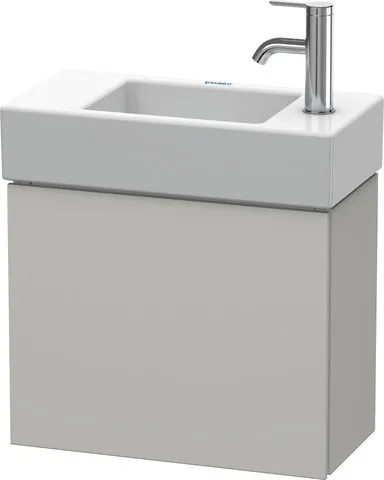 Duravit Waschtischunterschrank wandhängend „L-Cube“ 48 × 40 × 24 cm Betongrau Matt Duravit Waschtischunterschrank wandhängend „L-Cube“ 48 × 40 × 24 cm Betongrau Matt