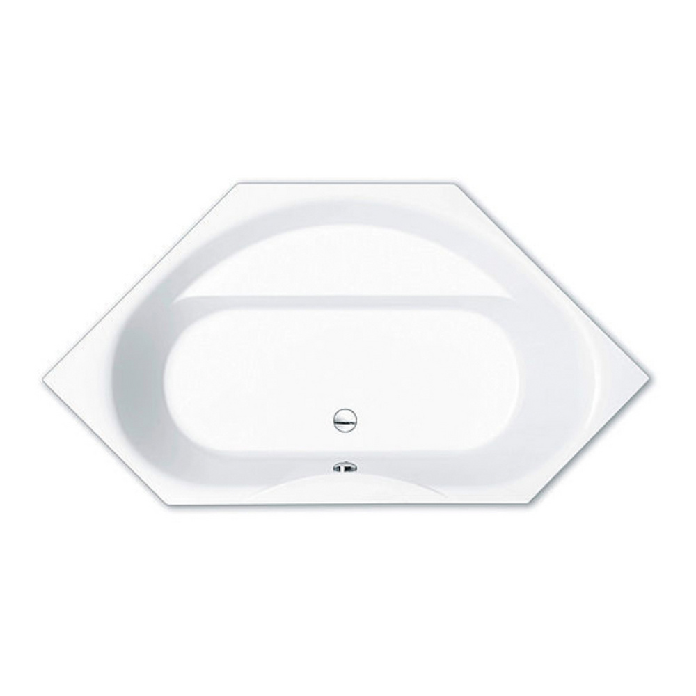 repaBAD Badewanne ohne Ecke „Tika“ sechseck 1450 × 1450 mm in Weiß repaBAD Badewanne ohne Ecke „Tika“ sechseck 1450 × 1450 mm in Weiß
