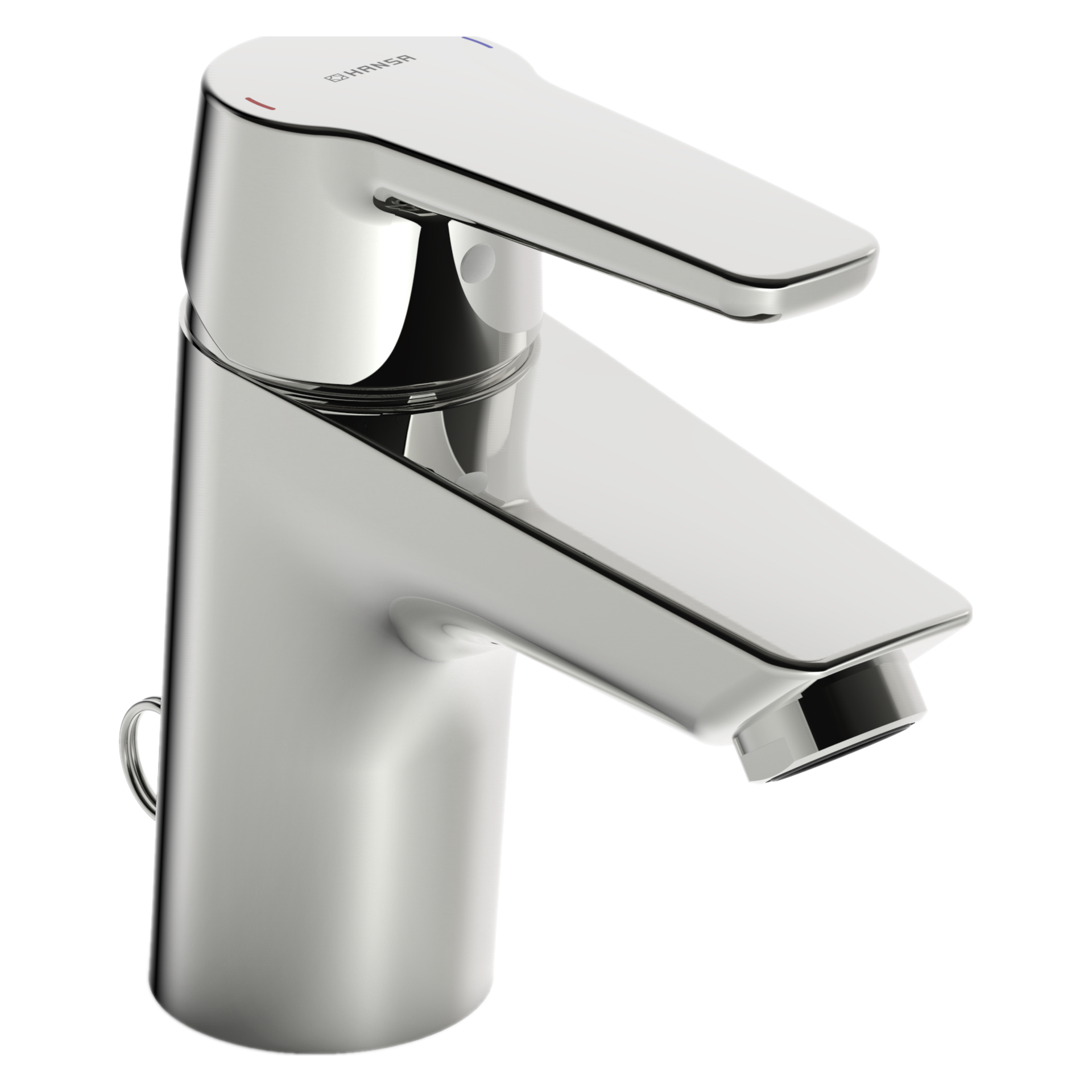 Einhand-Waschtischarmatur „Polo“ Ausladung 103 mm in Chrom Einhand-Waschtischarmatur „Polo“ Ausladung 103 mm in Chrom