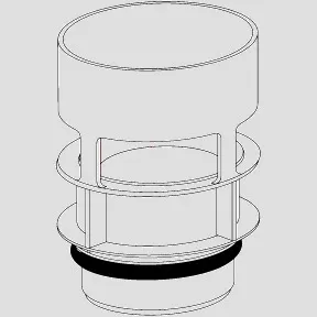 SANIT Bodenventil Ineo Update mit Dichtring