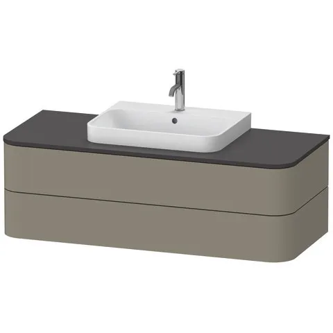 Duravit Waschtischunterschrank wandhängend „Happy D.2 Plus“ 130 × 40,8 × 55 cm Duravit Waschtischunterschrank wandhängend „Happy D.2 Plus“ 130 × 40,8 × 55 cm