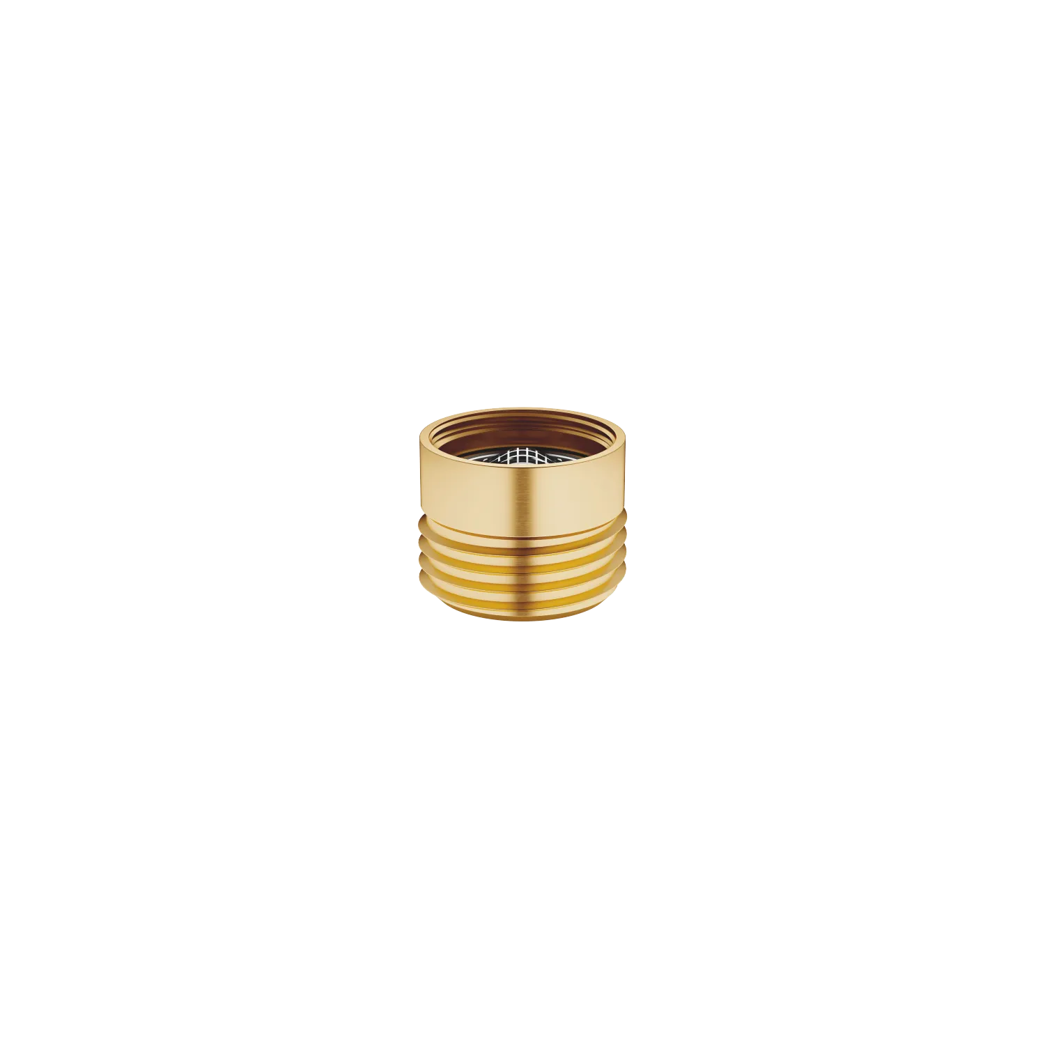 Dornbracht Adapter für Brauseabgang SERIENNEUTRAL Gold gebürstet PVD 3/8" x 1/2"
