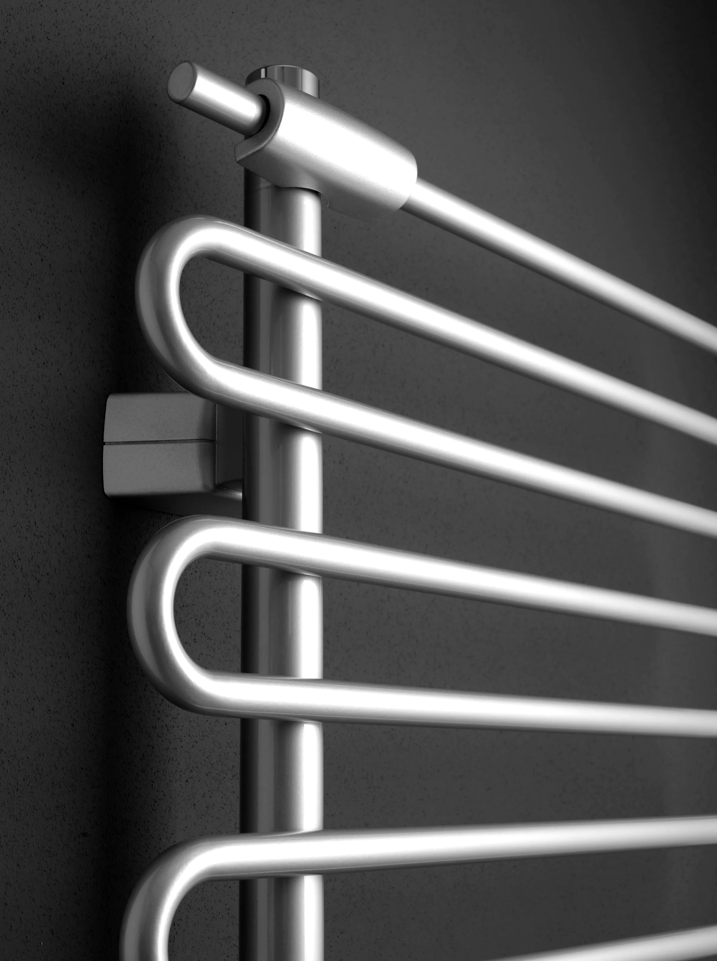 Kermi Design-Heizkörper „Icaro®“ 40 × 186,6 cm in glanzsilber Metallic Kermi Design-Heizkörper „Icaro®“ 40 × 186,6 cm in glanzsilber Metallic