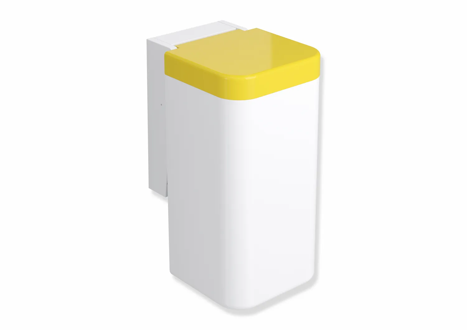 HEWI Hygieneabfallbehälter „Serie 477“ 16,1 × 31 cm in Senfgelb HEWI Hygieneabfallbehälter „Serie 477“ 16,1 × 31 cm in Senfgelb