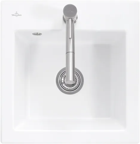 Villeroy & Boch Einbau-Küchenspülbecken „Subway“ 50 S 525 × 510 × 220 mm, für Becken mittig in Morning Green Villeroy & Boch Einbau-Küchenspülbecken „Subway“ 50 S 525 × 510 × 220 mm, für Becken mittig in Morning Green