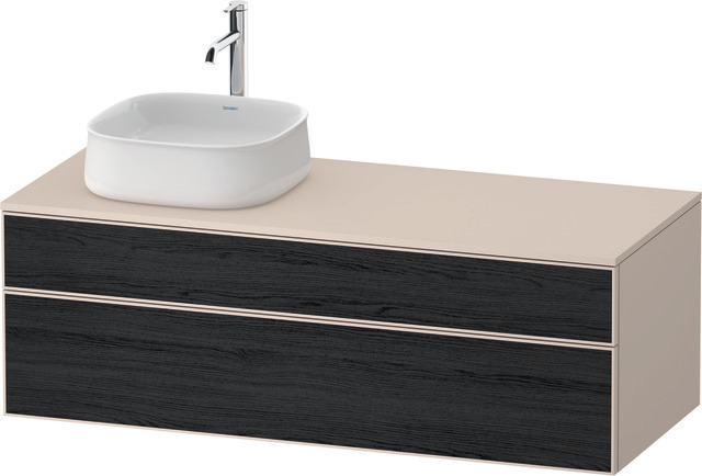 Duravit Waschtischunterschrank wandhängend „Zencha“ 130 × 44,2 × 55 cm