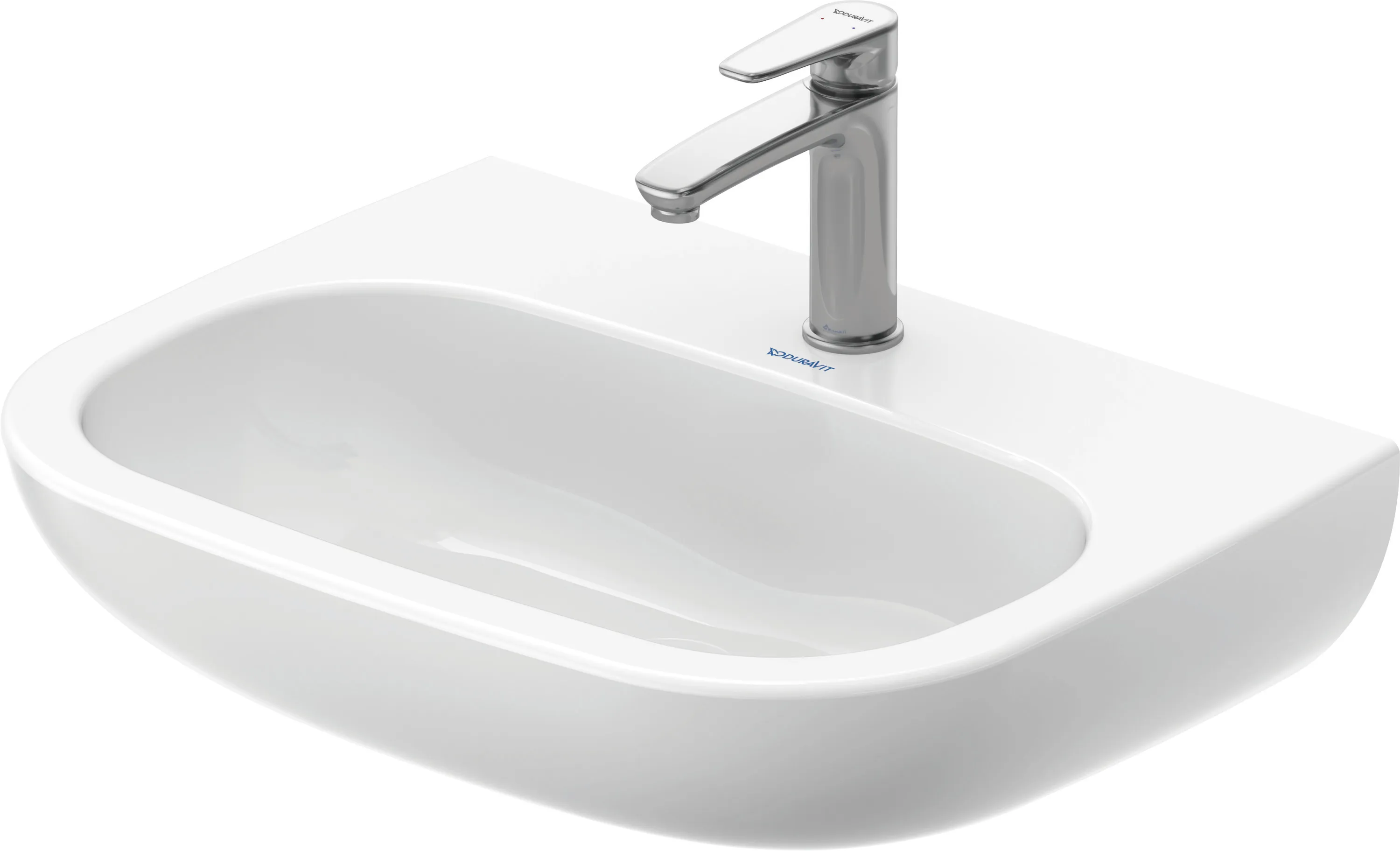 Waschtisch Med „D-Code“, Form rechteckig 60 × 46 cm