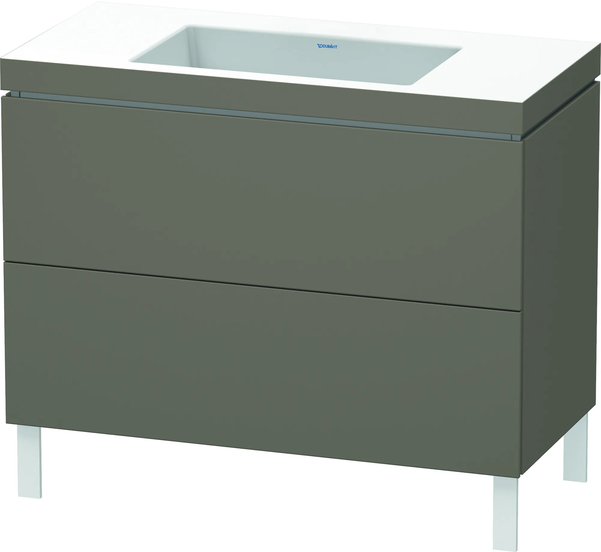 Duravit Set bodenstehend „L-Cube“ 100 × 48 × 69,8 cm