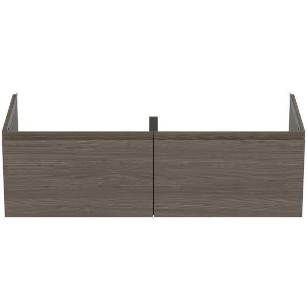 Ideal Standard Möbeldoppel-Waschtischunterschrank Finesse 1200x505x370mm Ulme dunkel