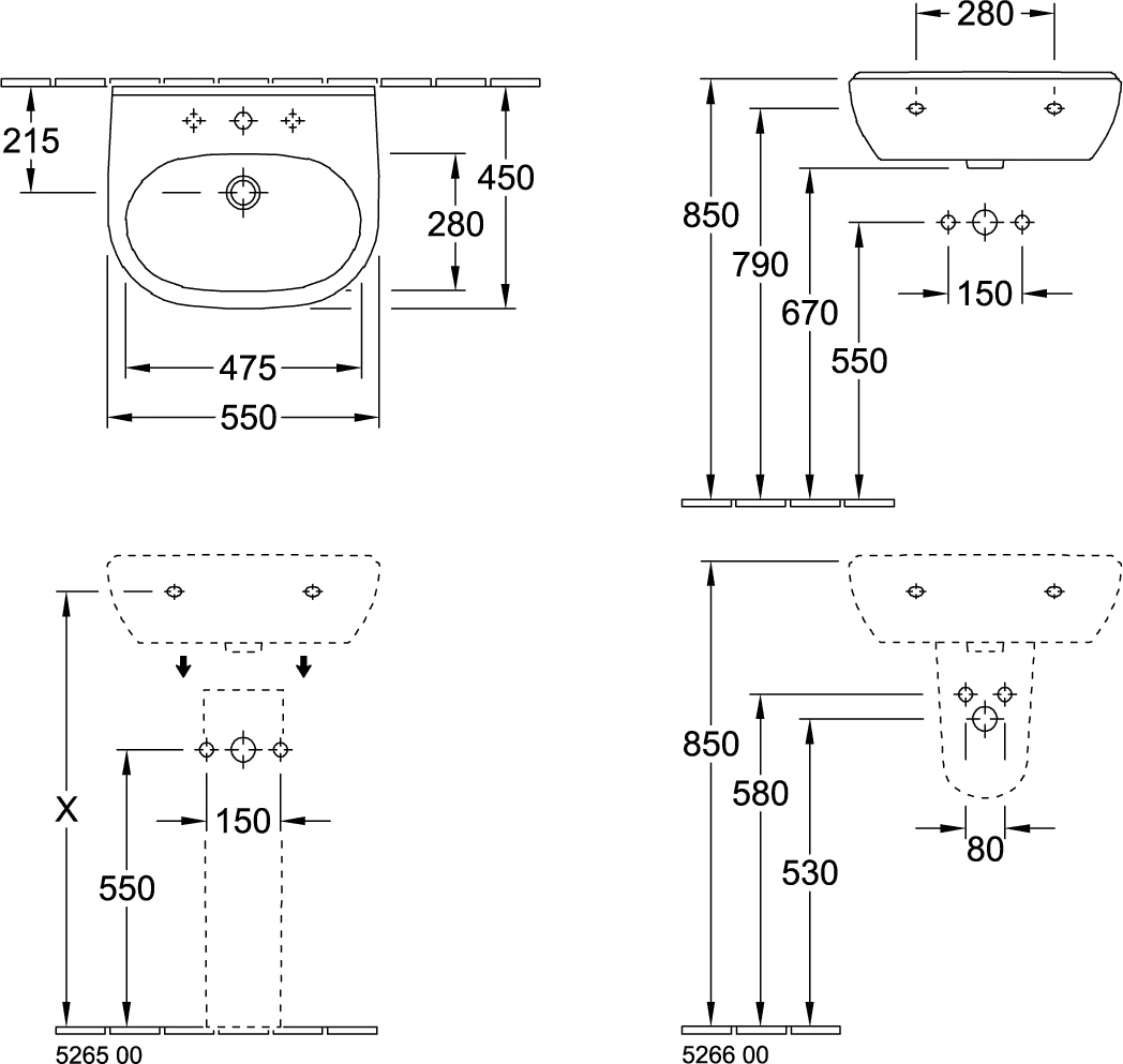 Villeroy & Boch O.novo Ablaufhaube Pergamon CeramicPlus 225x320x290mm Villeroy & Boch O.novo Ablaufhaube Pergamon CeramicPlus 225x320x290mm