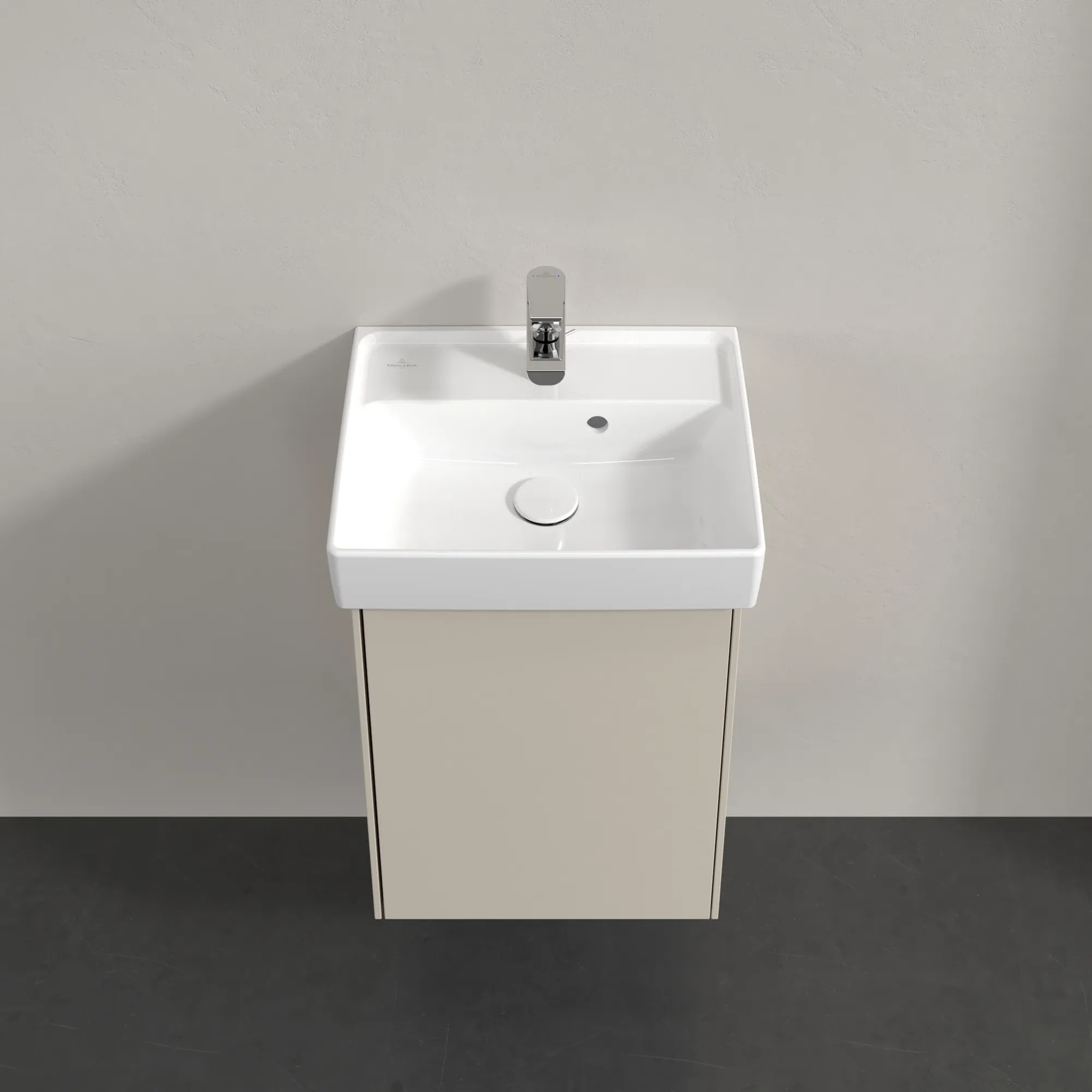 Villeroy & Boch Waschtischunterschrank „Collaro“ für Schrankwaschtisch 41 × 54,6 × 34,4 cm 1 Tür, Anschlag (Scharnier) rechts