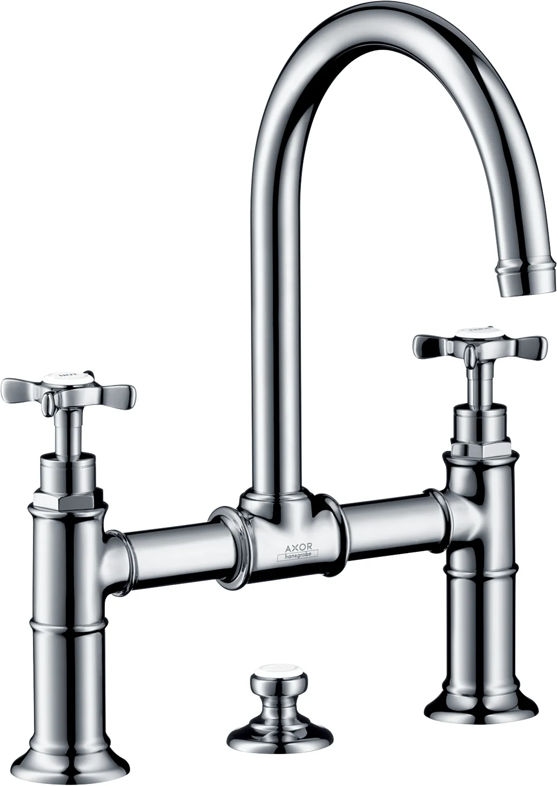 Hansgrohe AXOR Montreux 2-Griff Waschtischarmatur Chrom, ComfortZone 220, Ausladung 175 mm, Auslaufhöhe 224 mm Hansgrohe AXOR Montreux 2-Griff Waschtischarmatur Chrom, ComfortZone 220, Ausladung 175 mm, Auslaufhöhe 224 mm