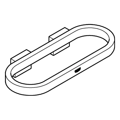 Grohe Selection Handtuchring, warm sunset gebürstet, 200mm Grohe Selection Handtuchring, warm sunset gebürstet, 200mm