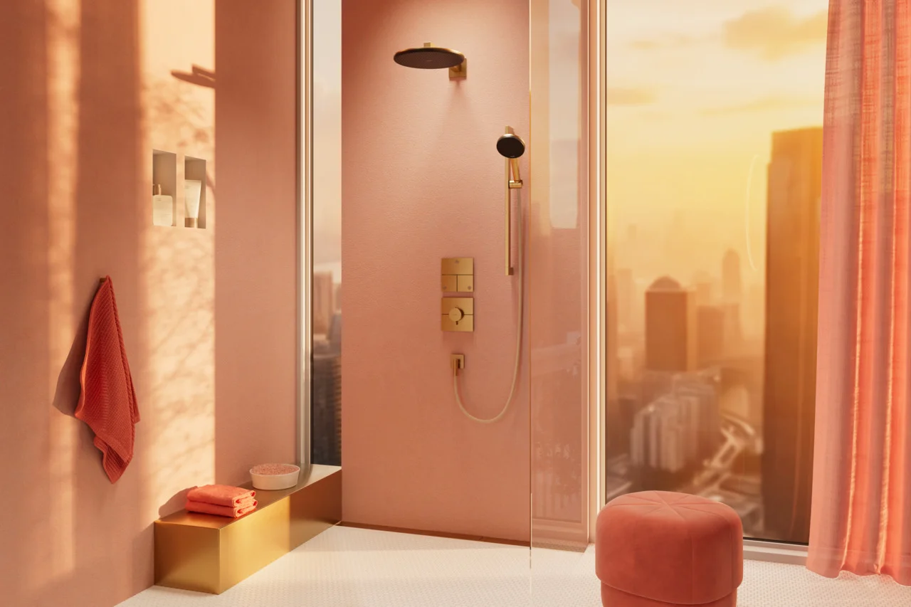Hansgrohe ShowerSelect Comfort E Thermostat Unterputz, Brushed Bronze, 1 Verbraucher, Temperatur- und Volumensteuerung, Mengensteuerung mit Stop Funktion Hansgrohe ShowerSelect Comfort E Thermostat Unterputz, Brushed Bronze, 1 Verbraucher, Temperatur- und Volumensteuerung, Mengensteuerung mit Stop Funktion
