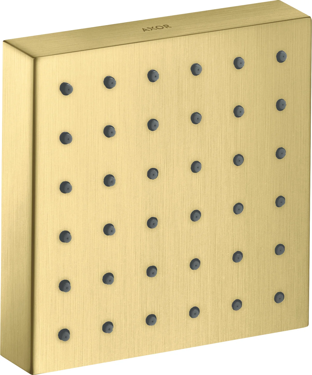 Hansgrohe AXOR ShowerSolutions Brausemodul 120/120 Unterputz eckig, Brushed Brass Hansgrohe AXOR ShowerSolutions Brausemodul 120/120 Unterputz eckig, Brushed Brass