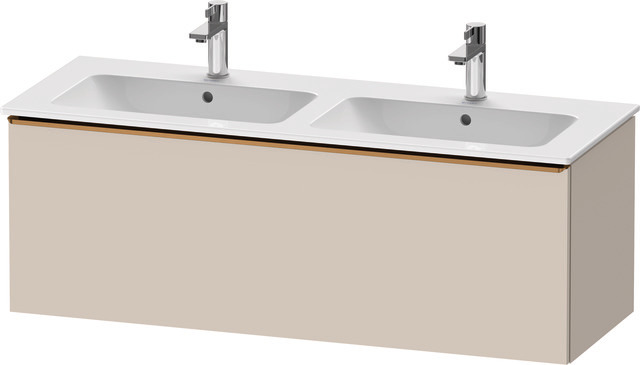 Duravit Waschtischunterschrank wandhängend „D-Neo“ 128 × 44 × 46,2 cm