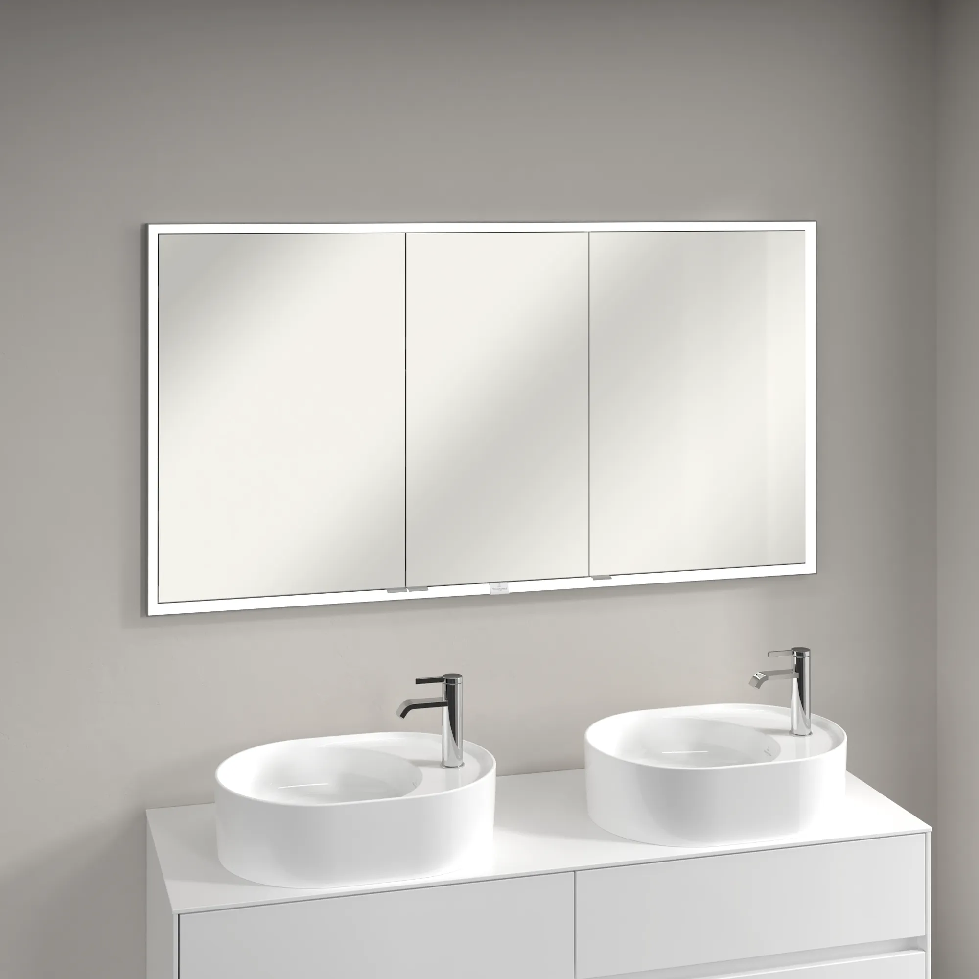 Villeroy & Boch Einbau-Spiegelschrank „My View Now“ 1400 × 750 × 168 mm in White Matt