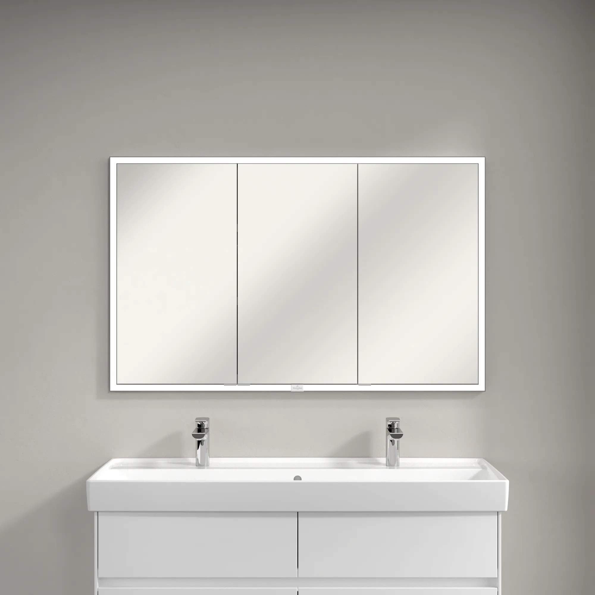 Villeroy & Boch Einbau-Spiegelschrank My View Now, 1200x750x168 mm, glänzend, mit Beleuchtung und Absenkautomatik Villeroy & Boch Einbau-Spiegelschrank My View Now, 1200x750x168 mm, glänzend, mit Beleuchtung und Absenkautomatik