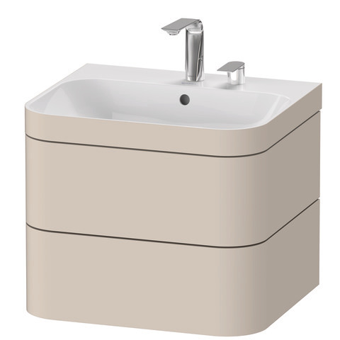 Duravit Set wandhängend „Happy D.2 Plus“ 57,5 × 49 × 48 cm