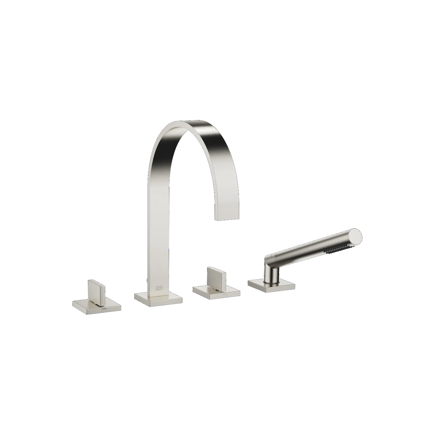 Wannen-Vierlochbatterie für Wannenrand- bzw. Fliesenrandmontage MEM Chrom 27532782 Wannen-Vierlochbatterie für Wannenrand- bzw. Fliesenrandmontage MEM Chrom 27532782