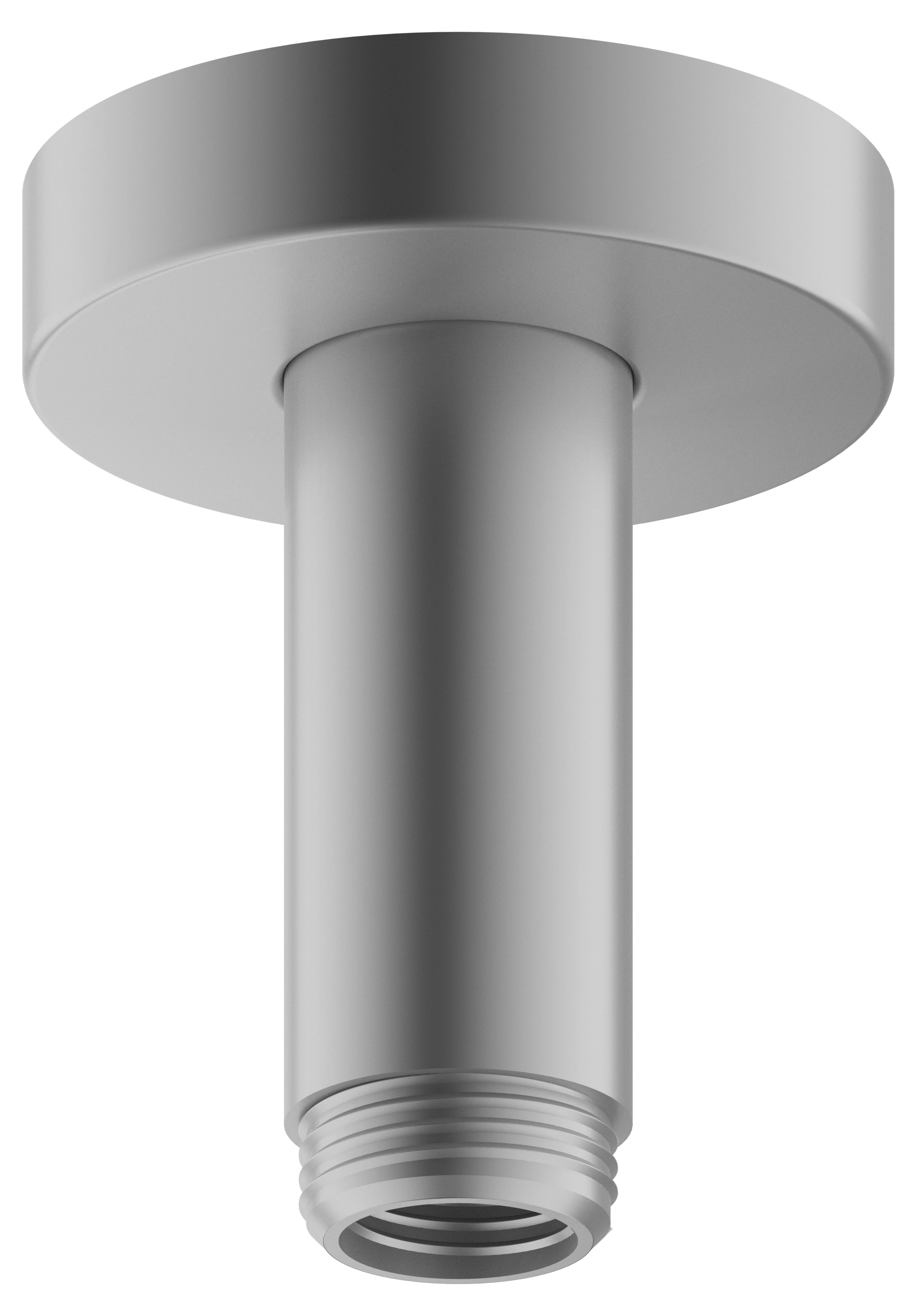 Elegance 51689170100 Brausearm Deckenanschluß rund 100 mm Aluminium-finish Elegance 51689170100 Brausearm Deckenanschluß rund 100 mm Aluminium-finish