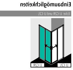 Kermi Duschtür Eckeinstieg 2-teilig (Gleittüren bodenfrei) Halbteil links „LIGA“ 185 cm Glas Klar, Profile Silber Hochglanz, Schiebetür zweiteilig Kermi Duschtür Eckeinstieg 2-teilig (Gleittüren bodenfrei) Halbteil links „LIGA“ 185 cm Glas Klar, Profile Silber Hochglanz, Schiebetür zweiteilig