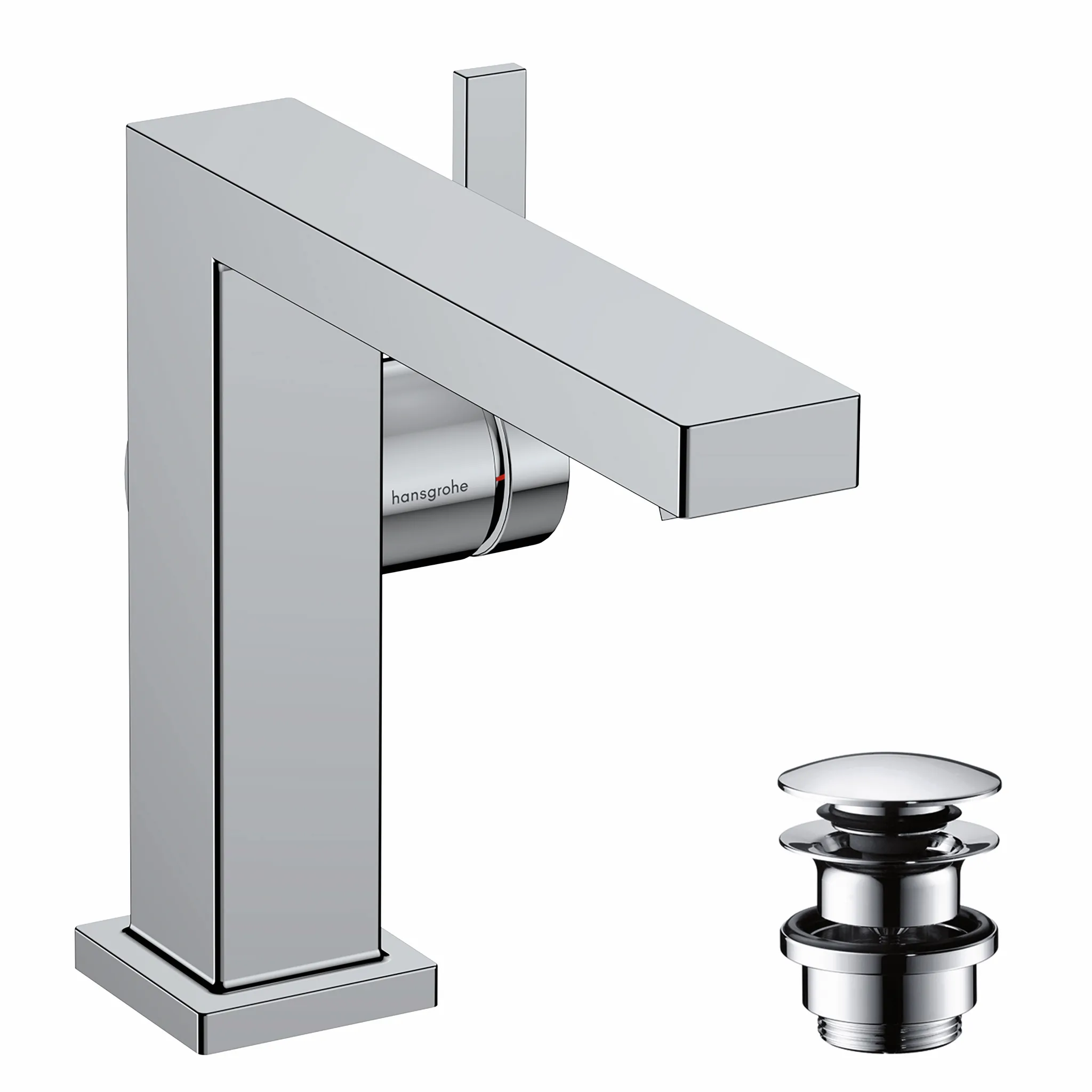 Hansgrohe Tecturis E Einhebel-Waschtischmischer 110 Fine CoolStart EcoSmart+ mit Push-Open Ablaufgarnitur, Chrom Hansgrohe Tecturis E Einhebel-Waschtischmischer 110 Fine CoolStart EcoSmart+ mit Push-Open Ablaufgarnitur, Chrom