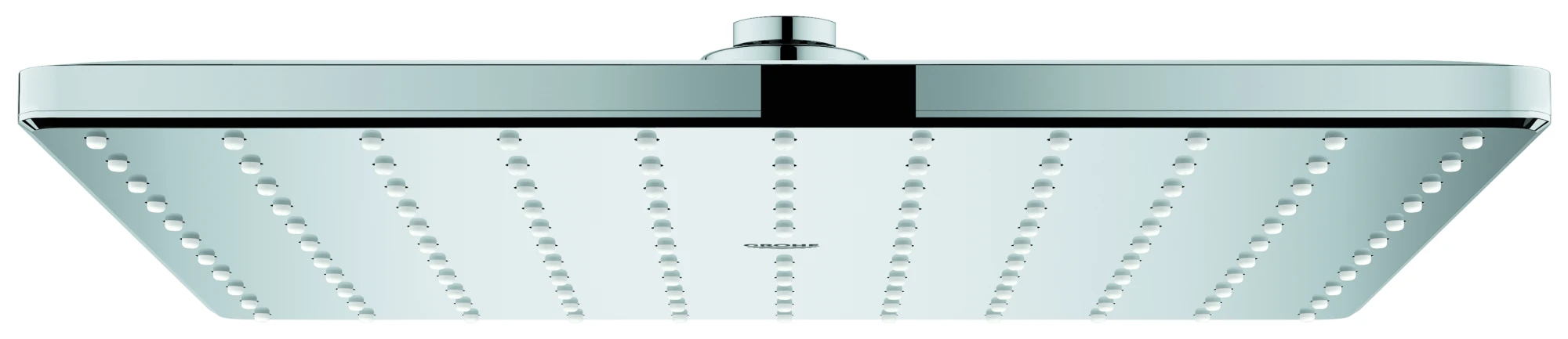 Kopfbrause Rainshower Mono 310 Cube 26568, Brauseboden chrom, 1 Strahlart, 9,5 l/min Durchflusskonstanthalter, chrom