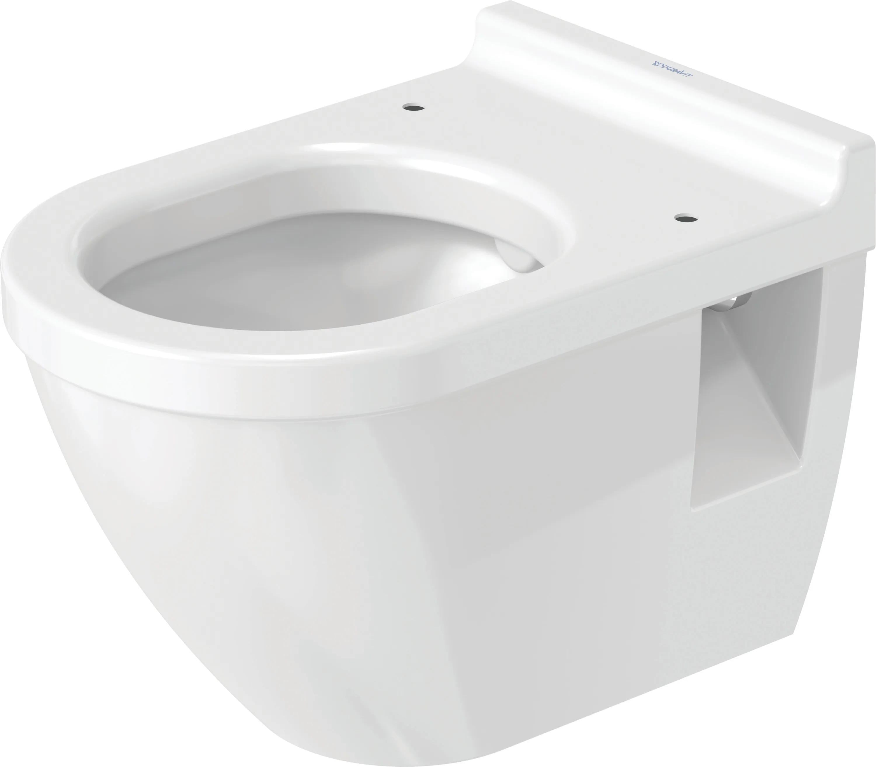 Duravit Wand-Tiefspül-WC inkl. WC-Sitz „Starck 3“ 37 × 54 × 40,5 cm, Befestigung sichtbar Duravit Wand-Tiefspül-WC inkl. WC-Sitz „Starck 3“ 37 × 54 × 40,5 cm, Befestigung sichtbar