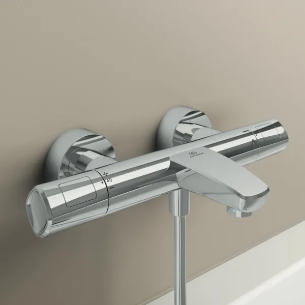 Badethermostat Aufputz Ceratherm T100, Ausladung 161mm, Chrom Badethermostat Aufputz Ceratherm T100, Ausladung 161mm, Chrom