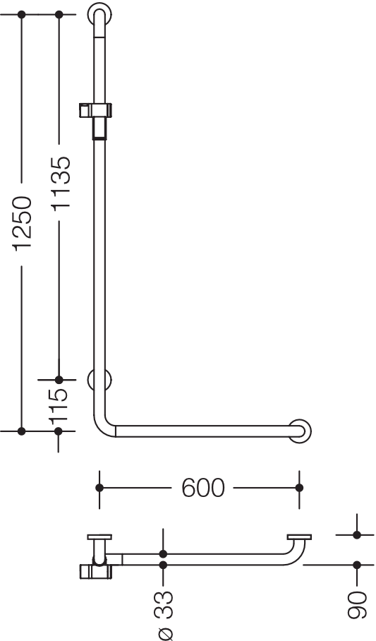 HEWI Haltegriff „Serie 805“