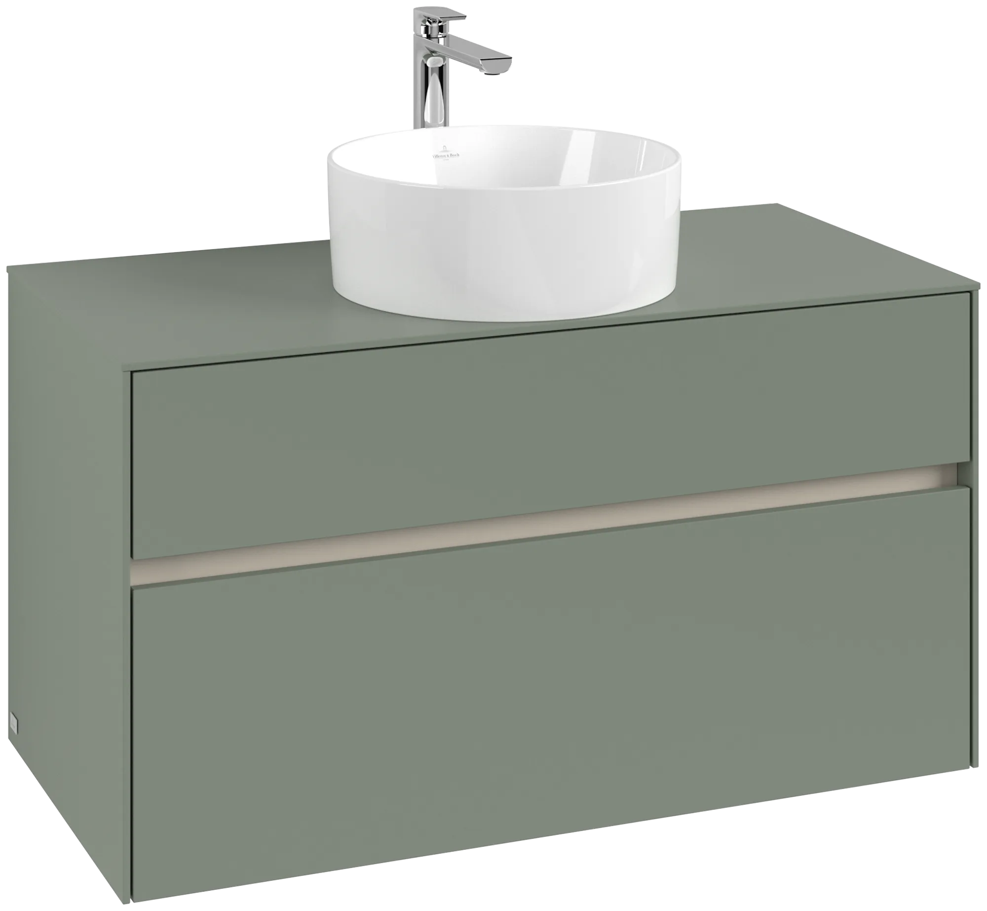 Villeroy & Boch Collaro Waschbeckenunterschrank C03800 Soft Green