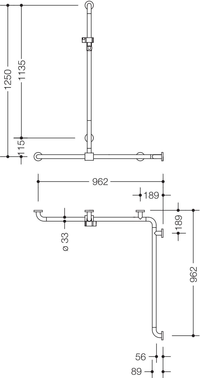 HEWI Haltegriff „Serie 801“