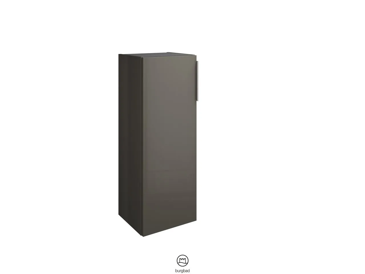 burgbad Hochschrank „Sys30“ 390 × 960 × 360 mm in Weiß Hochglanz