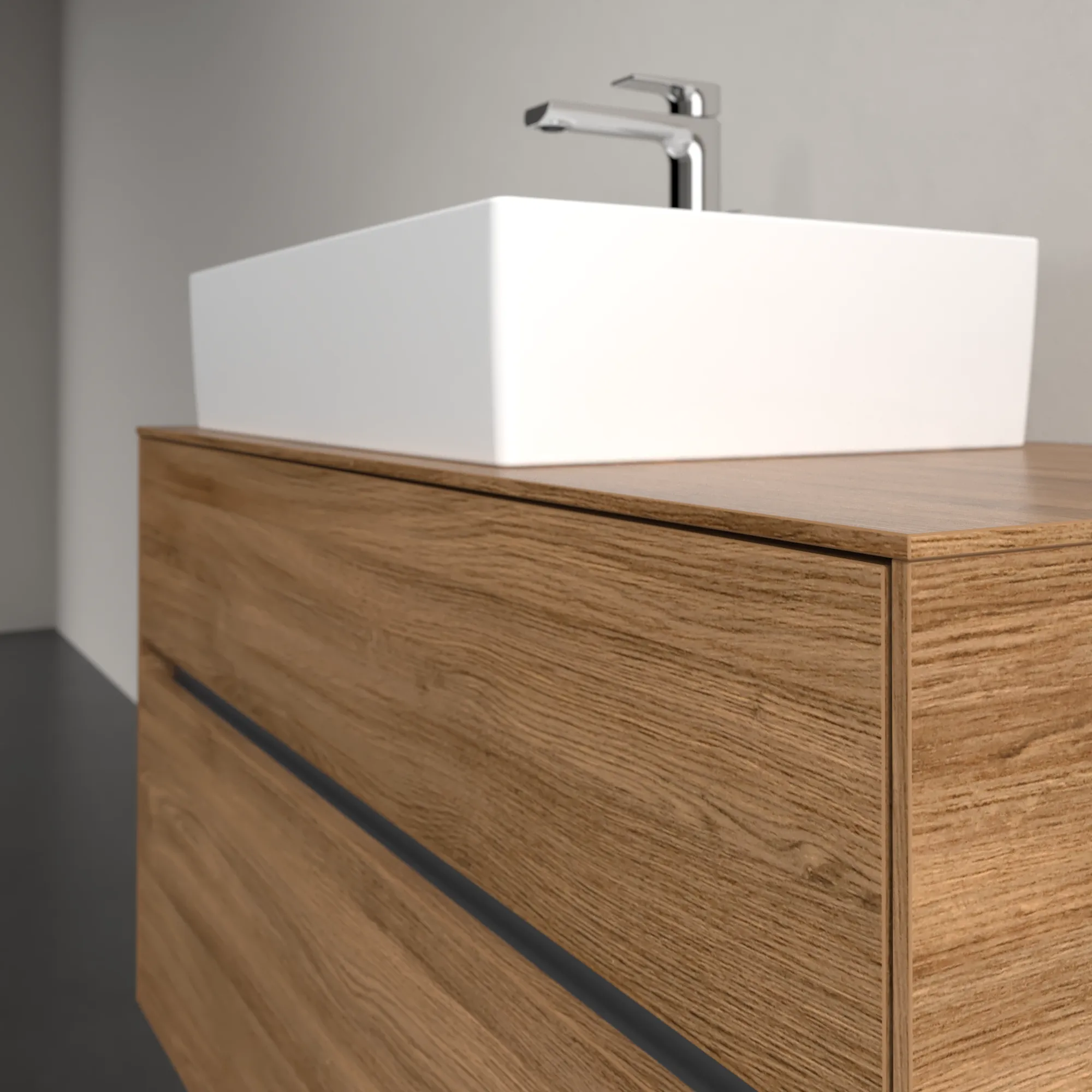 Villeroy & Boch Collaro Waschbeckenunterschrank C126B0, 1000x548x500mm, Kansas Oak Villeroy & Boch Collaro Waschbeckenunterschrank C126B0, 1000x548x500mm, Kansas Oak