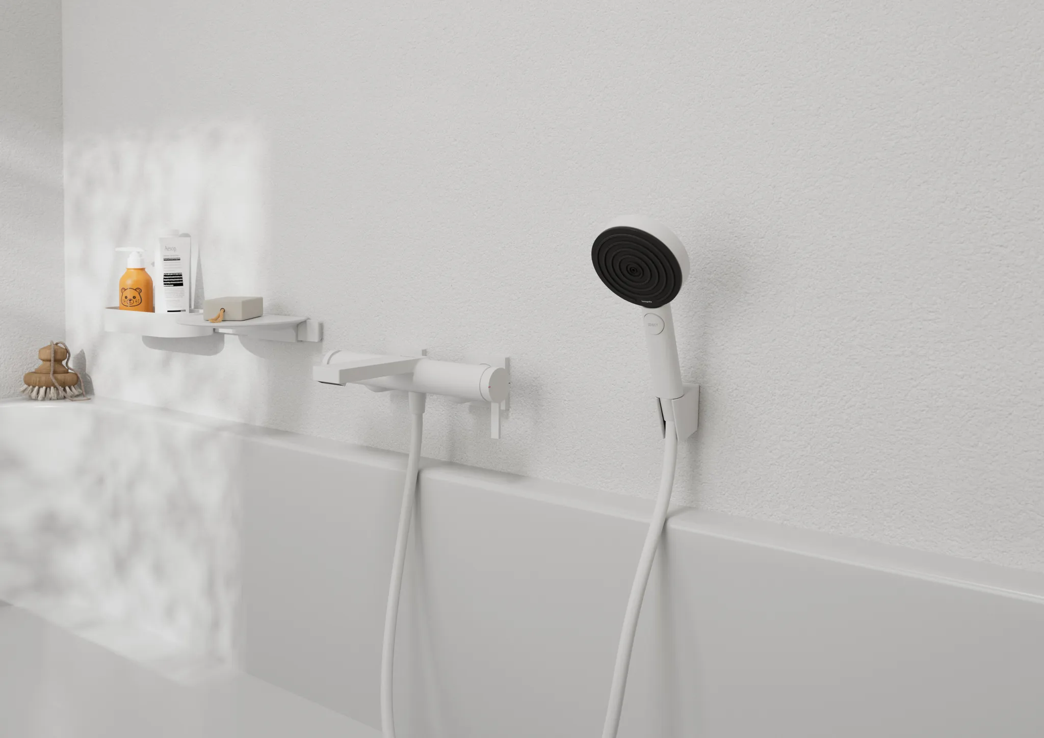 Tecturis E Einhebel-Wannenmischer Aufputz Chrom Tecturis E Einhebel-Wannenmischer Aufputz Chrom