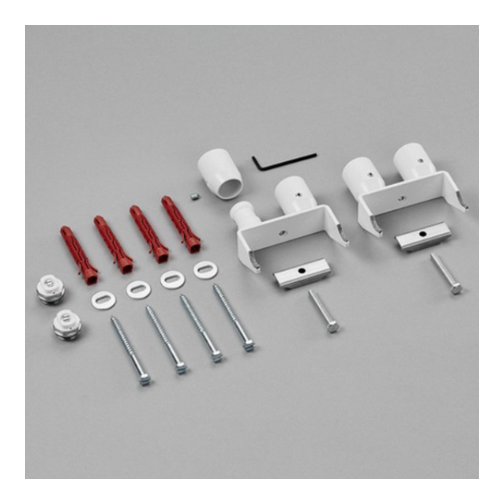 Montageset für „Yucca Cover“ in weiß Montageset für „Yucca Cover“ in weiß