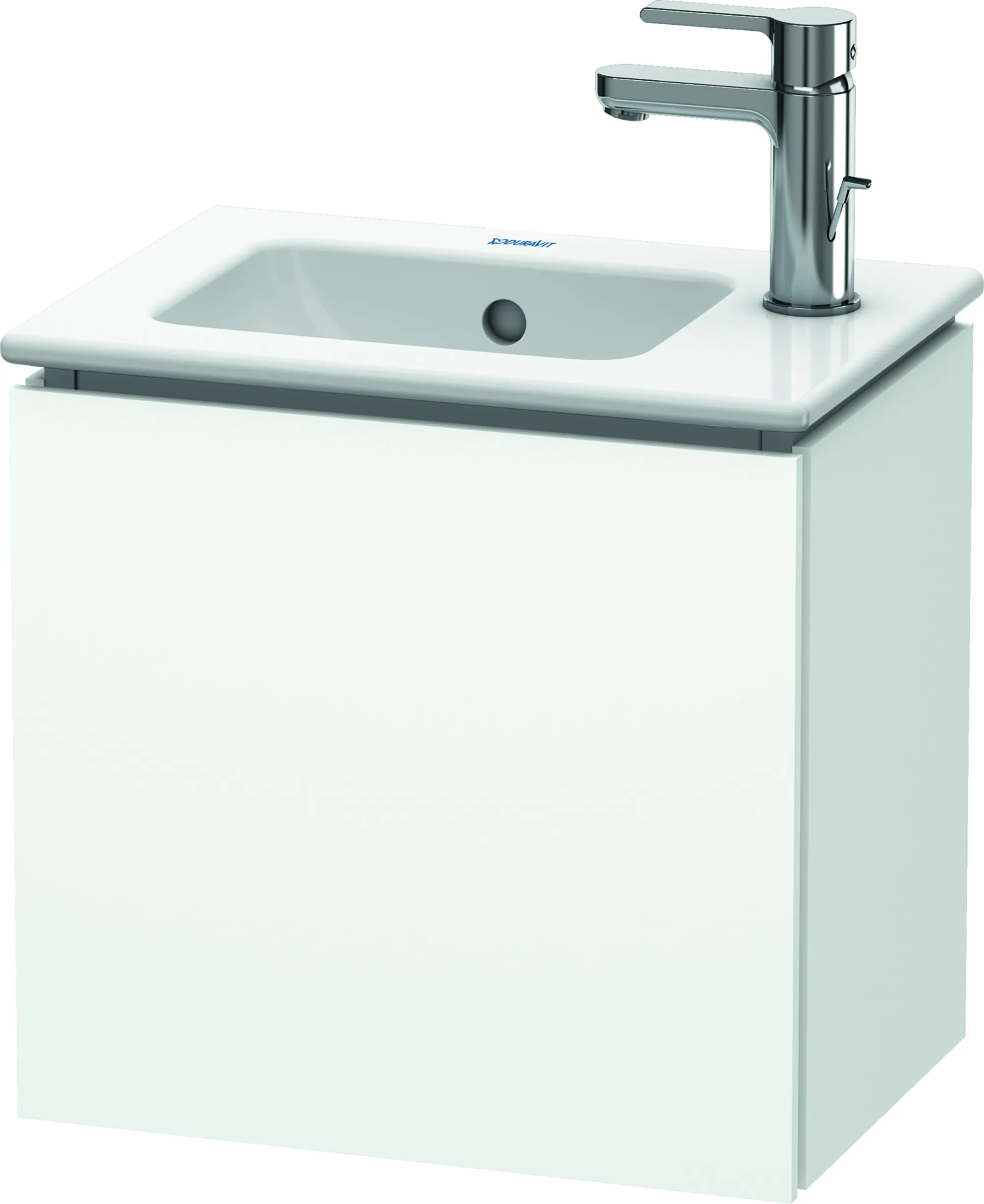 Duravit Waschtischunterschrank wandhängend „L-Cube“ 42 × 40 × 29,4 cm Weiß Matt Duravit Waschtischunterschrank wandhängend „L-Cube“ 42 × 40 × 29,4 cm Weiß Matt