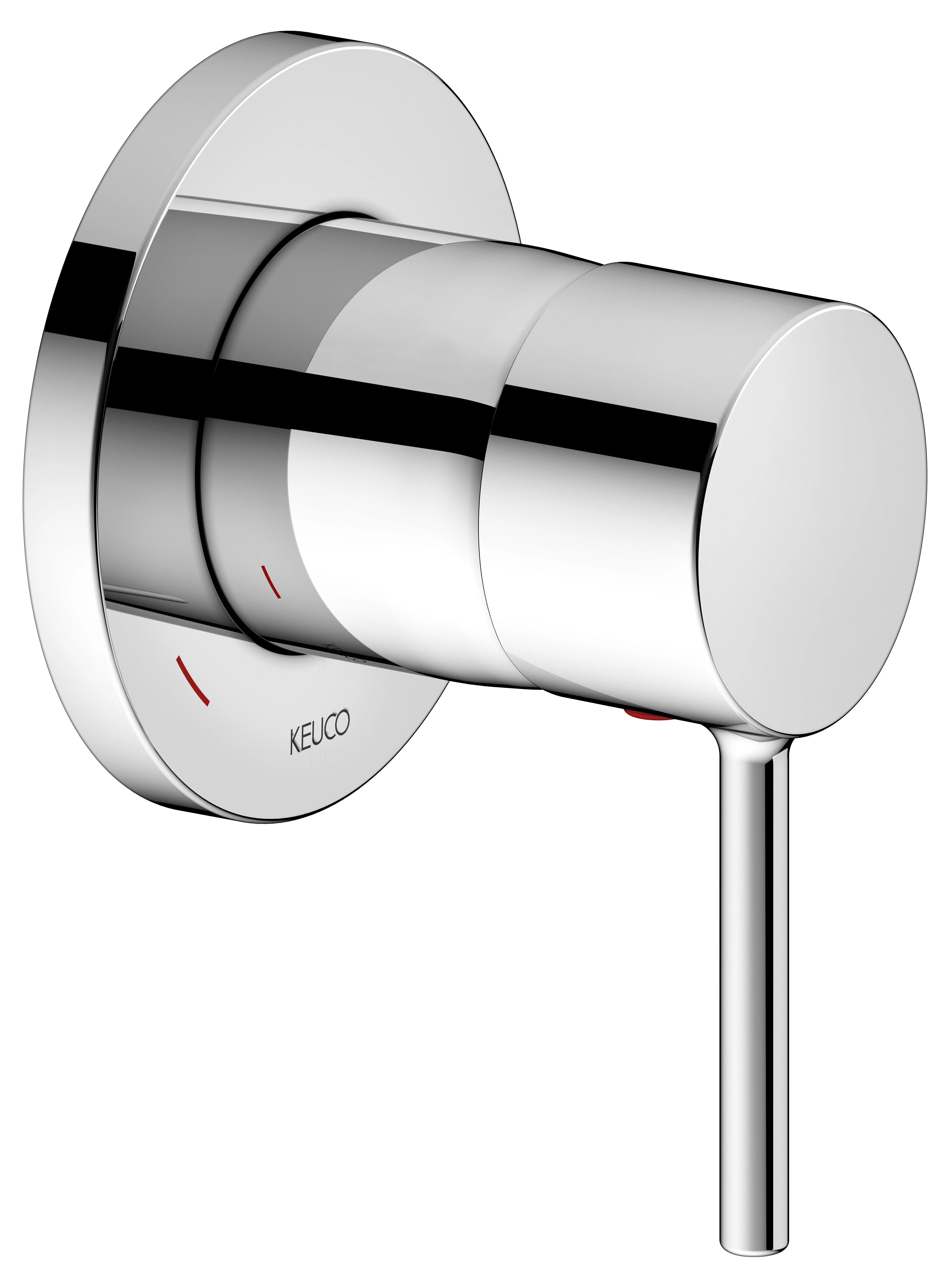 KEUCO IXMO Einhebelmischer Unterputz mit runder Rosette/IXMO Soft verchromt