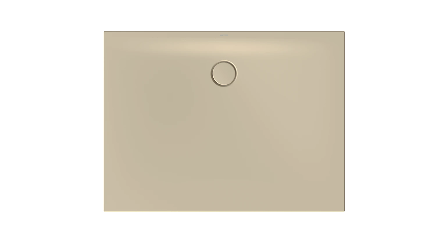 Bette rechteck Duschwanne „BetteFloor Side“ 1200 × 900 mm mit BetteAntirutsch Pro, ohne Oberflächenveredelung, ohne Wannenträger, in Sand