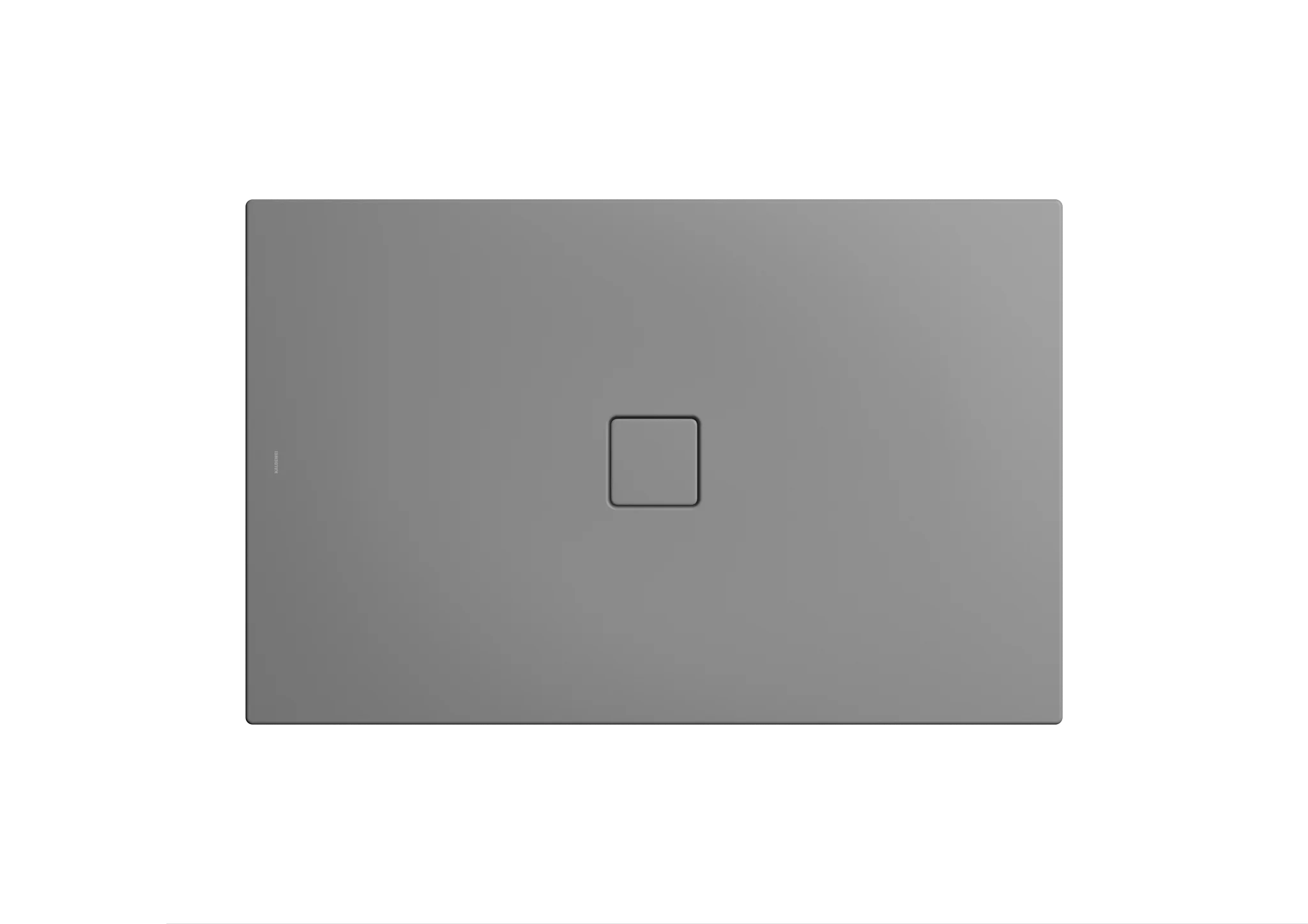 Kaldewei CONOFLAT Duschfläche, 900x1400 mm, cool grey 40, Secure Plus, bodengleich, 23 mm tief