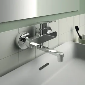 Ideal Standard Wand-Waschtischarmatur Ceraplan Ausladung 148mm Chrom Ideal Standard Wand-Waschtischarmatur Ceraplan Ausladung 148mm Chrom