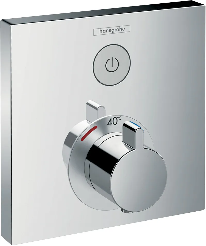 Thermostat Unterputz ShowerSelect Fertigset 1 Verbraucher chrom