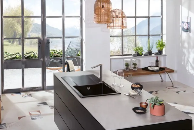 Villeroy & Boch Einbau-Küchenspülbecken „Siluet“ 60 1000 × 510 × 220 mm in Snow White