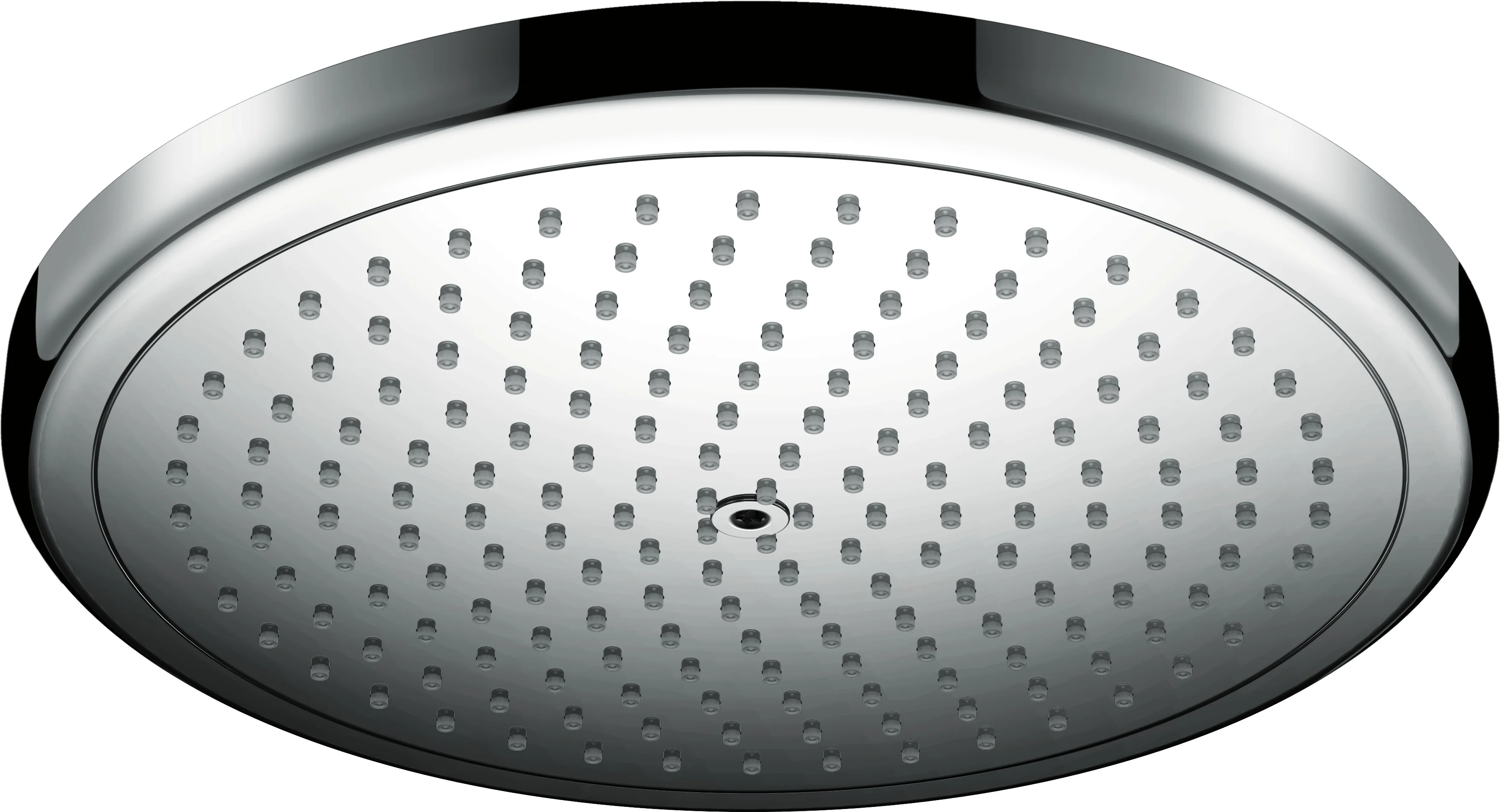 Hansgrohe Croma Select S Showerpipe 280 chrom, 1-Jet mit Thermostat, RainAir Strahl, 400 mm Brausearmlänge, höhenverstellbare Handbrausehalterung