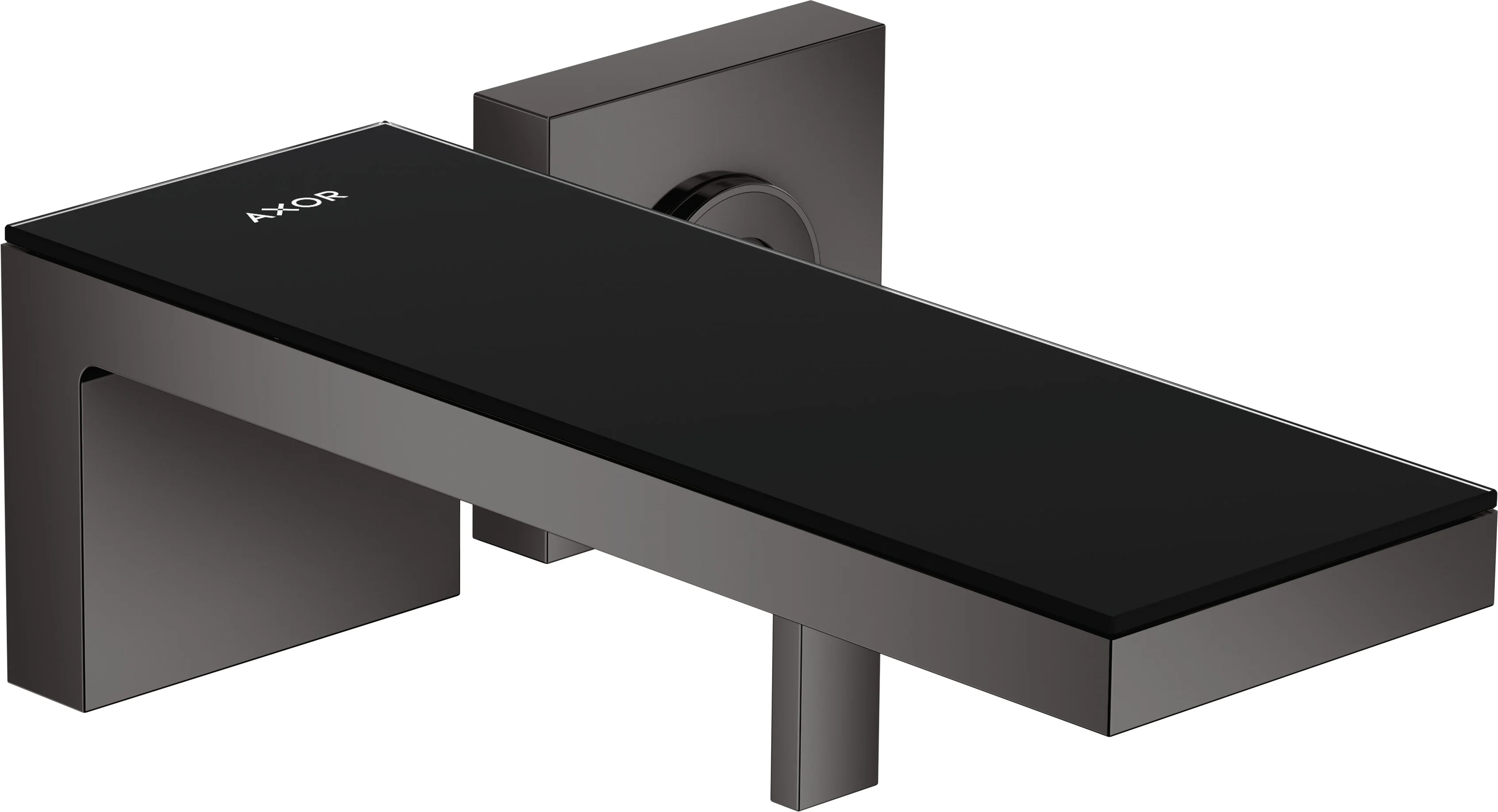 Hansgrohe AXOR MyEdition Platte 245 mm Glas schwarz abnehmbar Hansgrohe AXOR MyEdition Platte 245 mm Glas schwarz abnehmbar