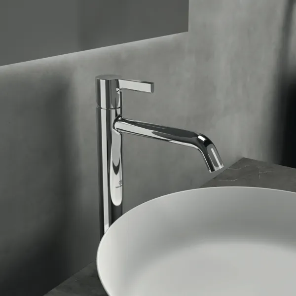 Ideal Standard Waschtischarmatur Joy, verlängerter Sockel, 170mm Ausladung, Chrom Ideal Standard Waschtischarmatur Joy, verlängerter Sockel, 170mm Ausladung, Chrom