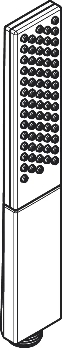 Handbrause Rainfinity 1jet chrom