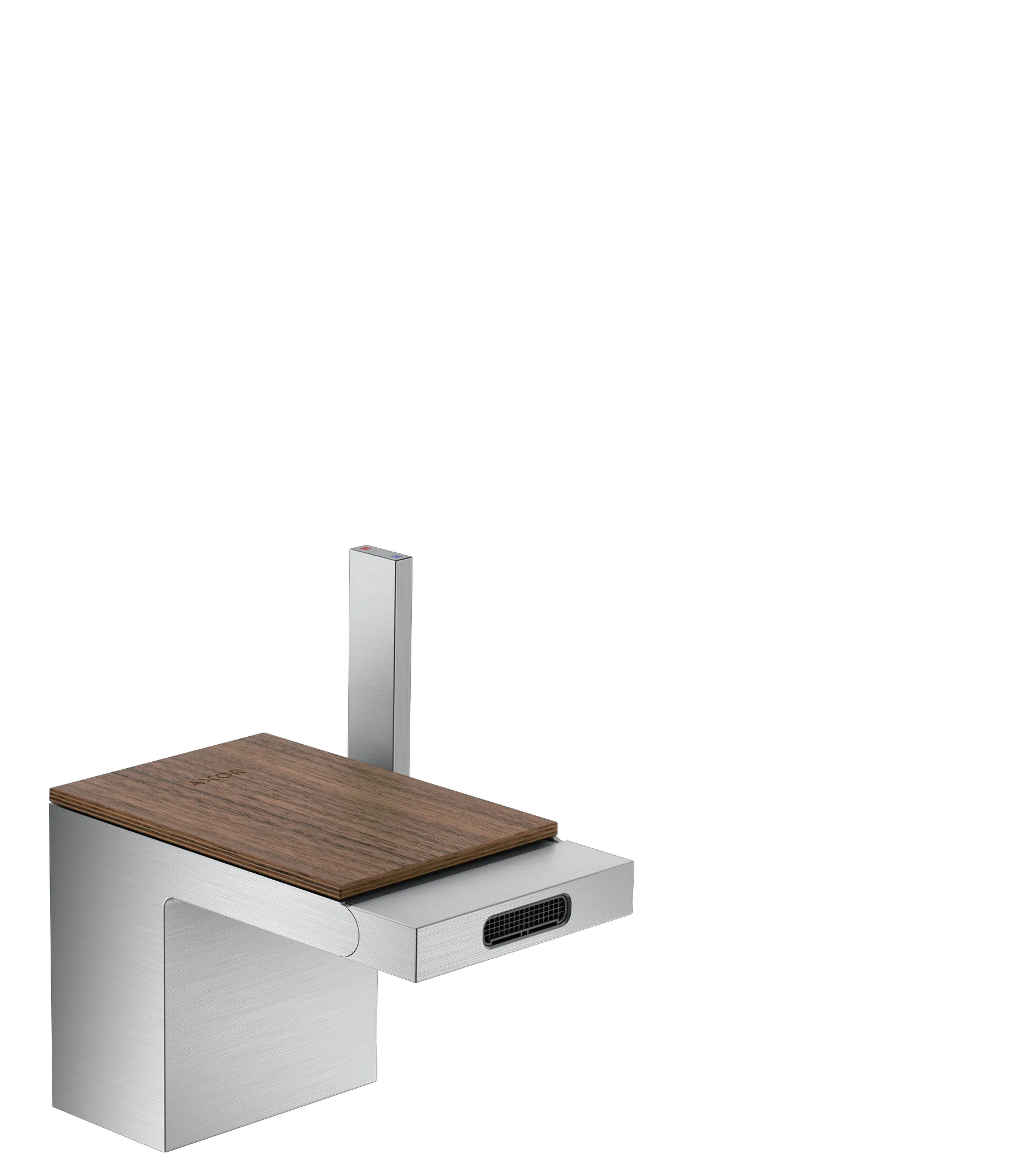 Hansgrohe AXOR MyEdition Mischer, Platte 117 Amerikanischer Nussbaum Hansgrohe AXOR MyEdition Mischer, Platte 117 Amerikanischer Nussbaum