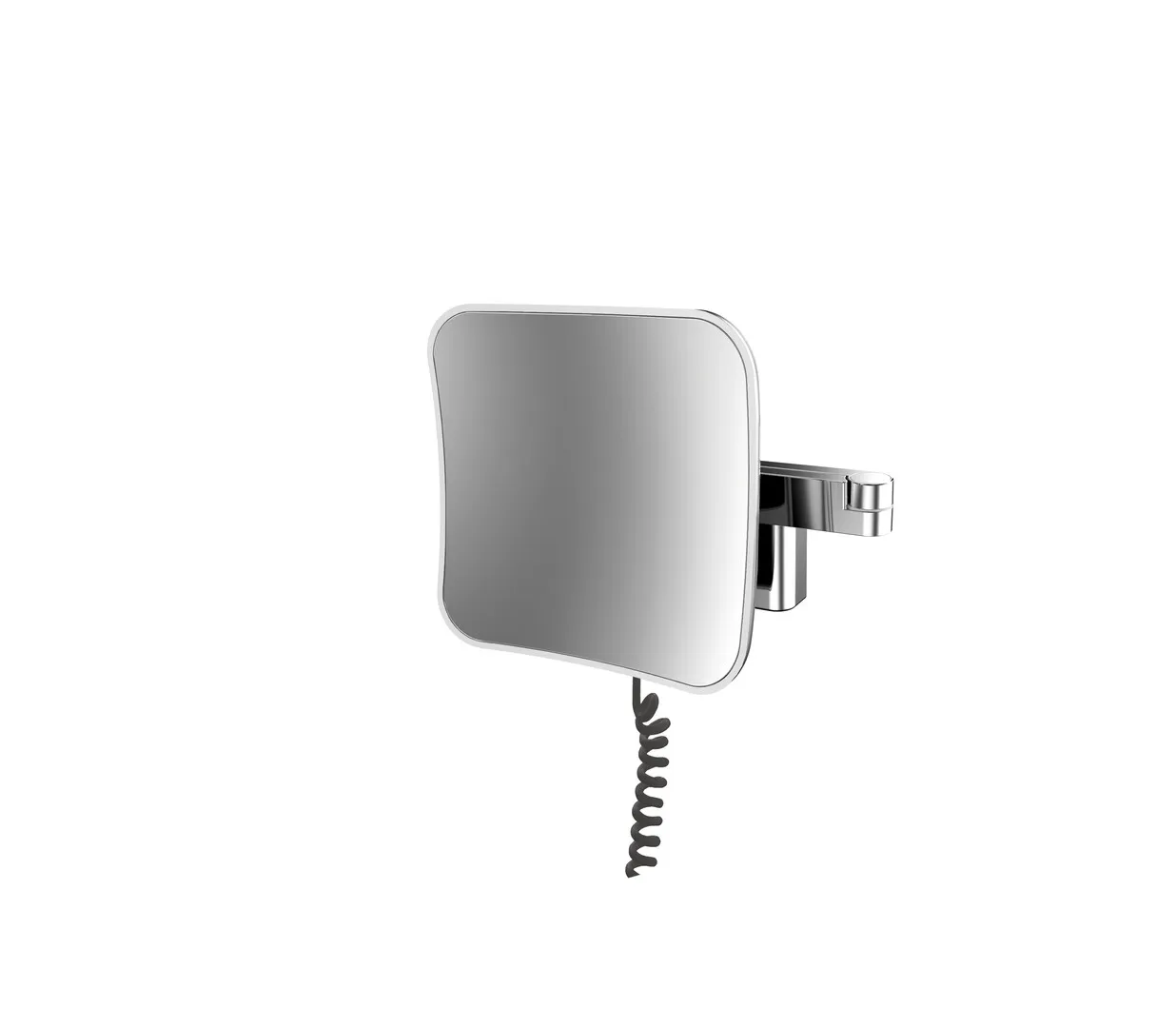 emco LED-Kosmetikspiegel „evo“ Quadrat in chrom emco LED-Kosmetikspiegel „evo“ Quadrat in chrom